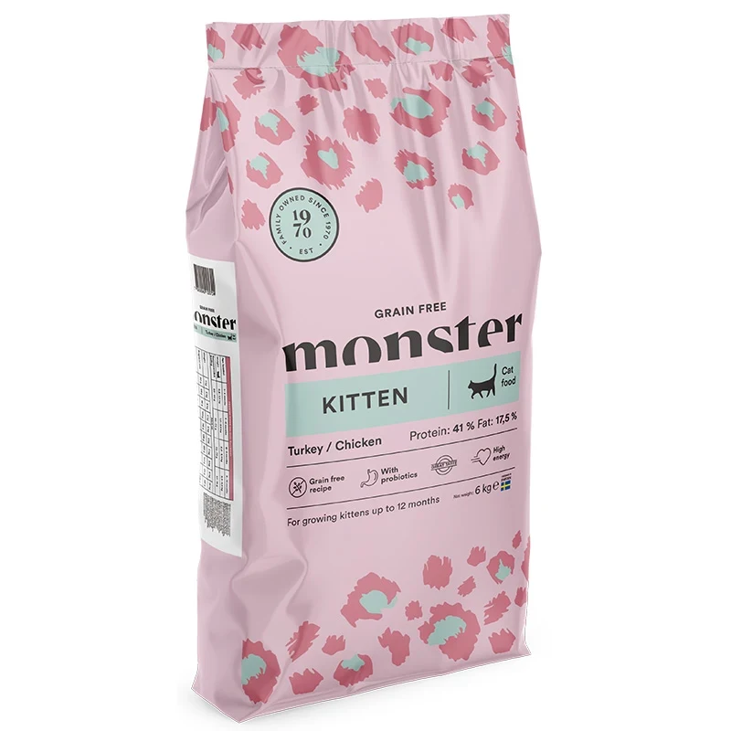 Monster Cat Grain Free Kitten Turkey/Chicken 6 kg Monster