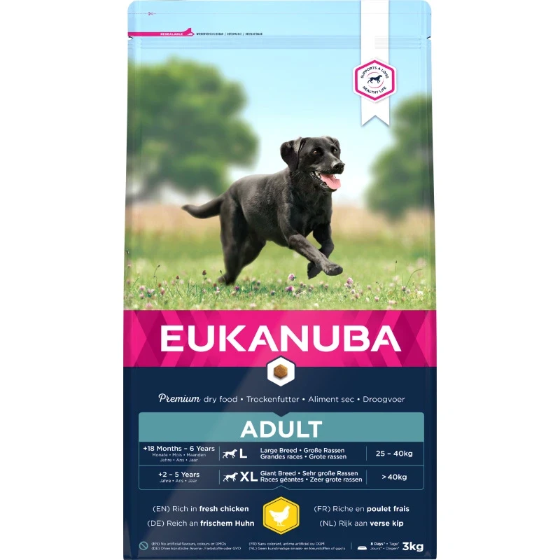 Eukanuba Dog Adult Large Fresh Chicken 3 kg eukanuba