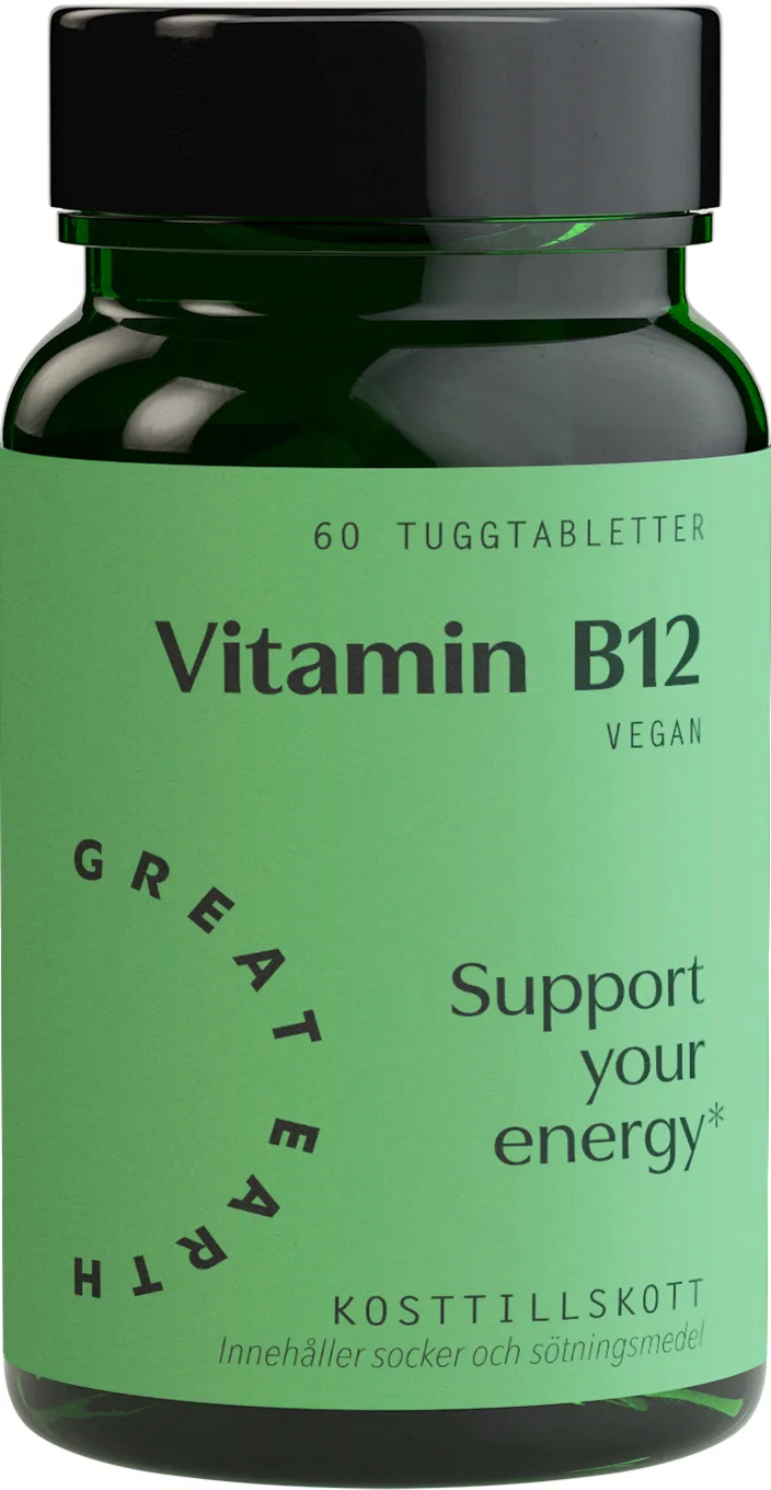 Great Earth Vitamin B12 60 st Great Earth