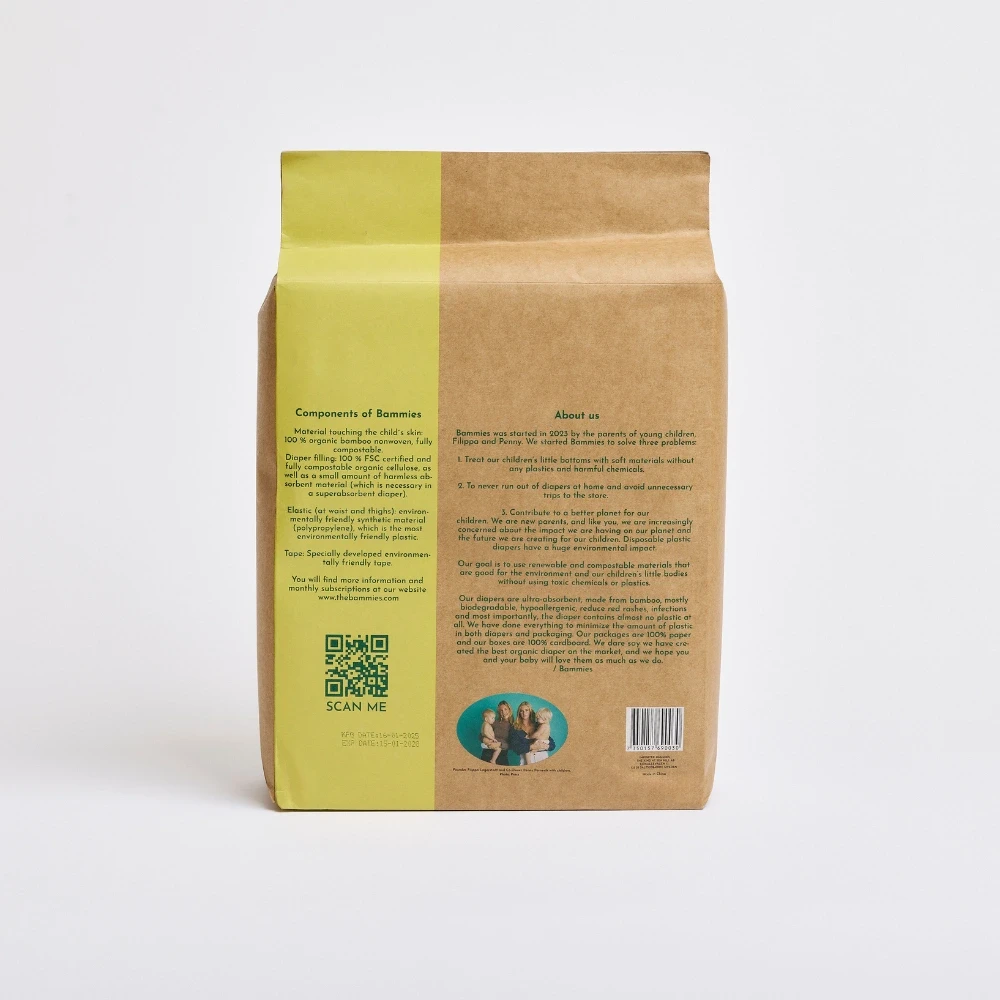 Bammies Bambublöjor The Kiddo 10-16 kg 28 st Bammies