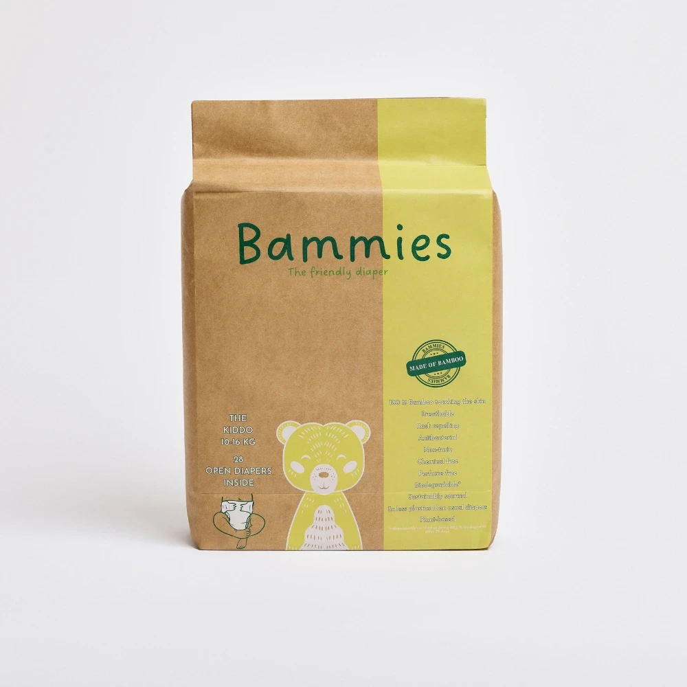 Bammies Bambublöjor The Kiddo 10-16 kg 28 st Bammies