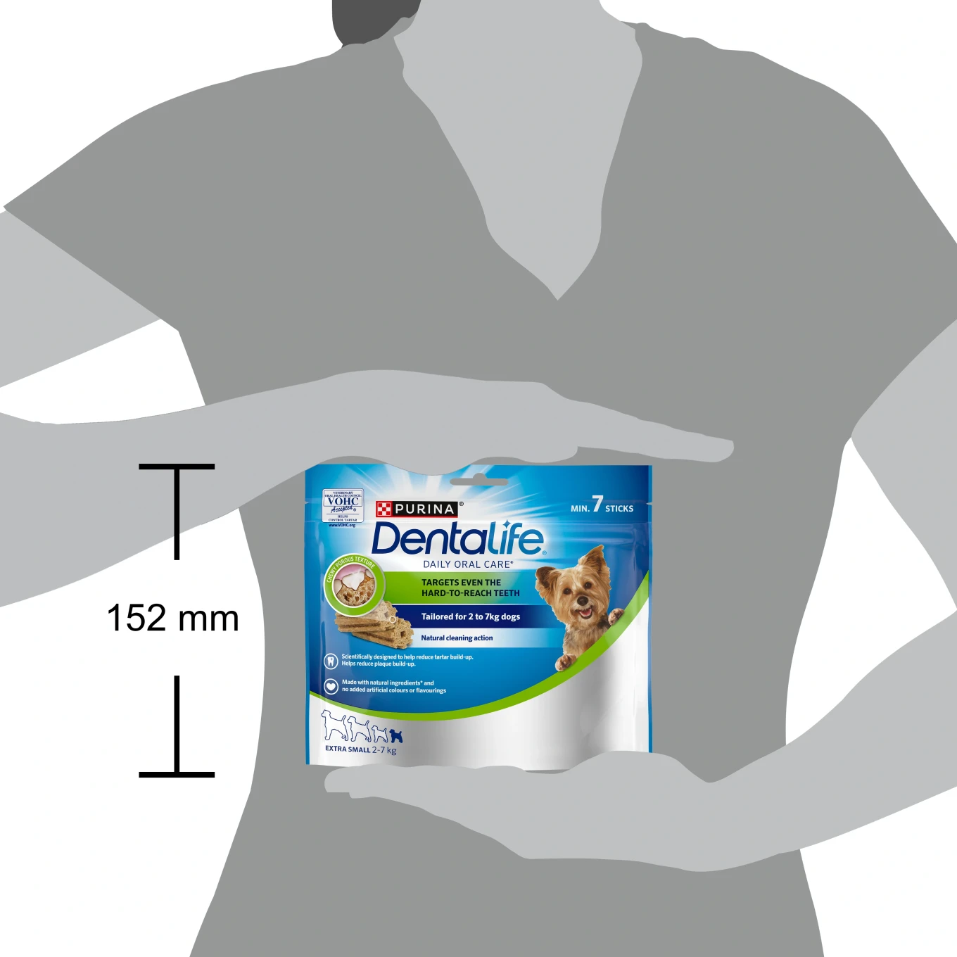 PURINA Dentalife Extra Small Hundtugg 7-pack Purina