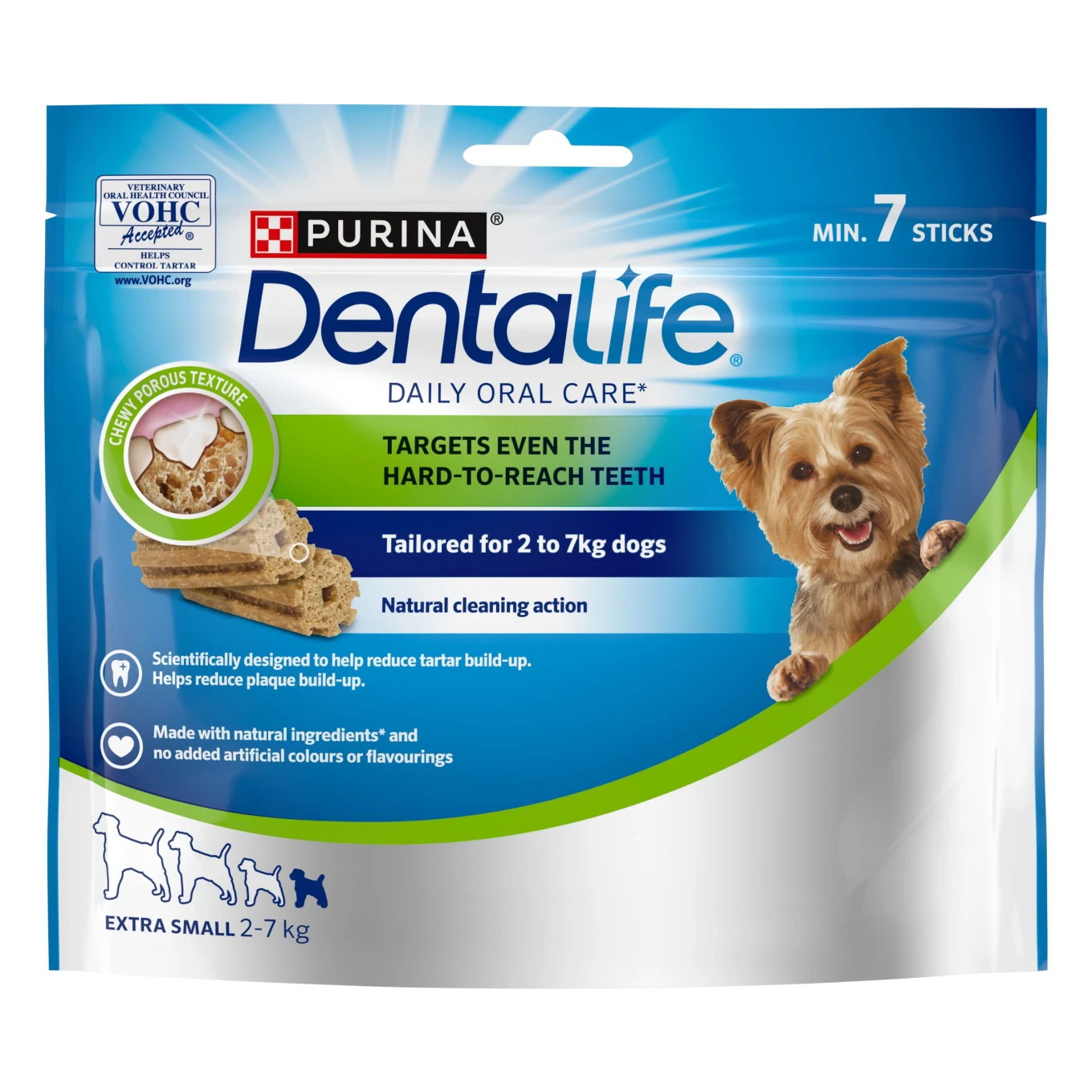 PURINA Dentalife Extra Small Hundtugg 7-pack Purina