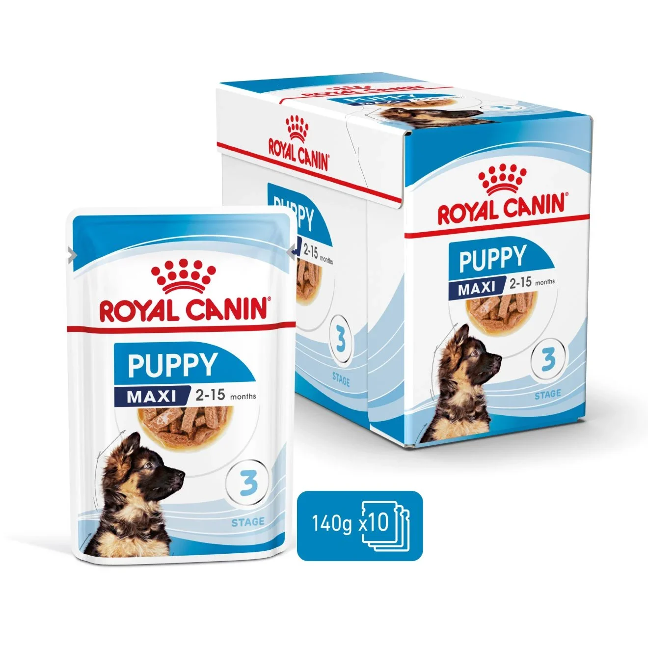 Royal Canin Maxi Puppy Gravy 10x140 g Royal Canin