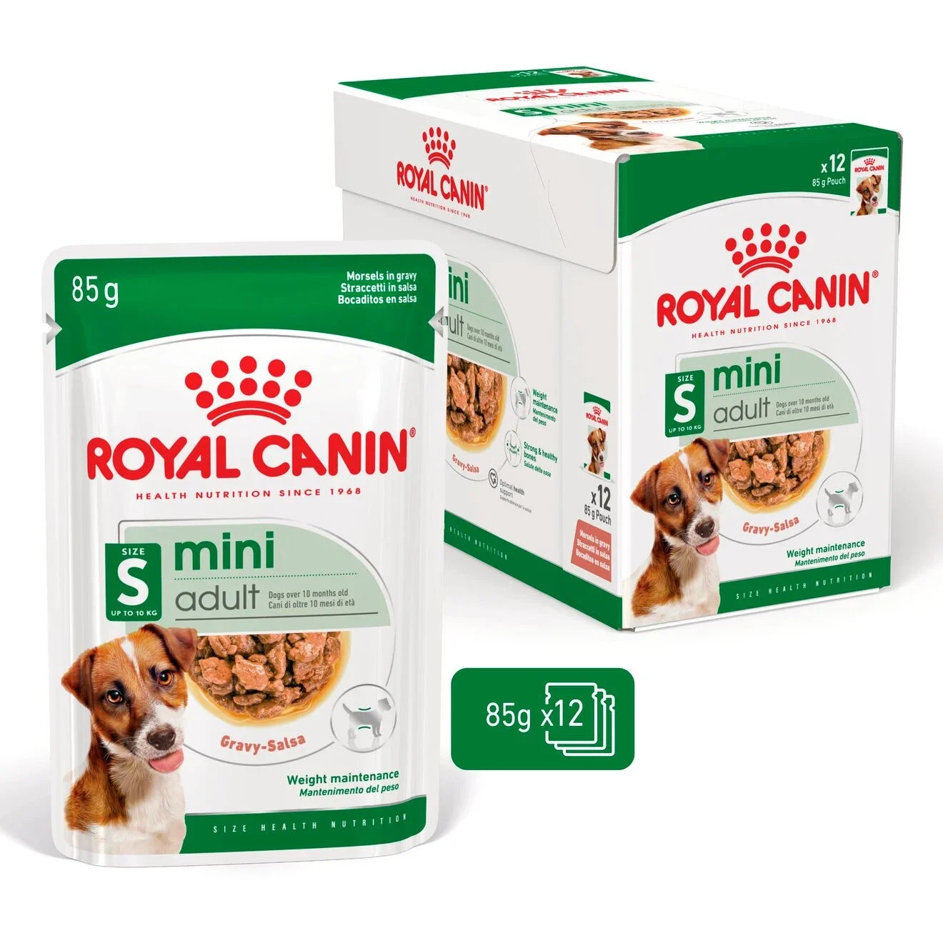 Royal Canin Mini Adult Gravy Dog 12x85 g Royal Canin