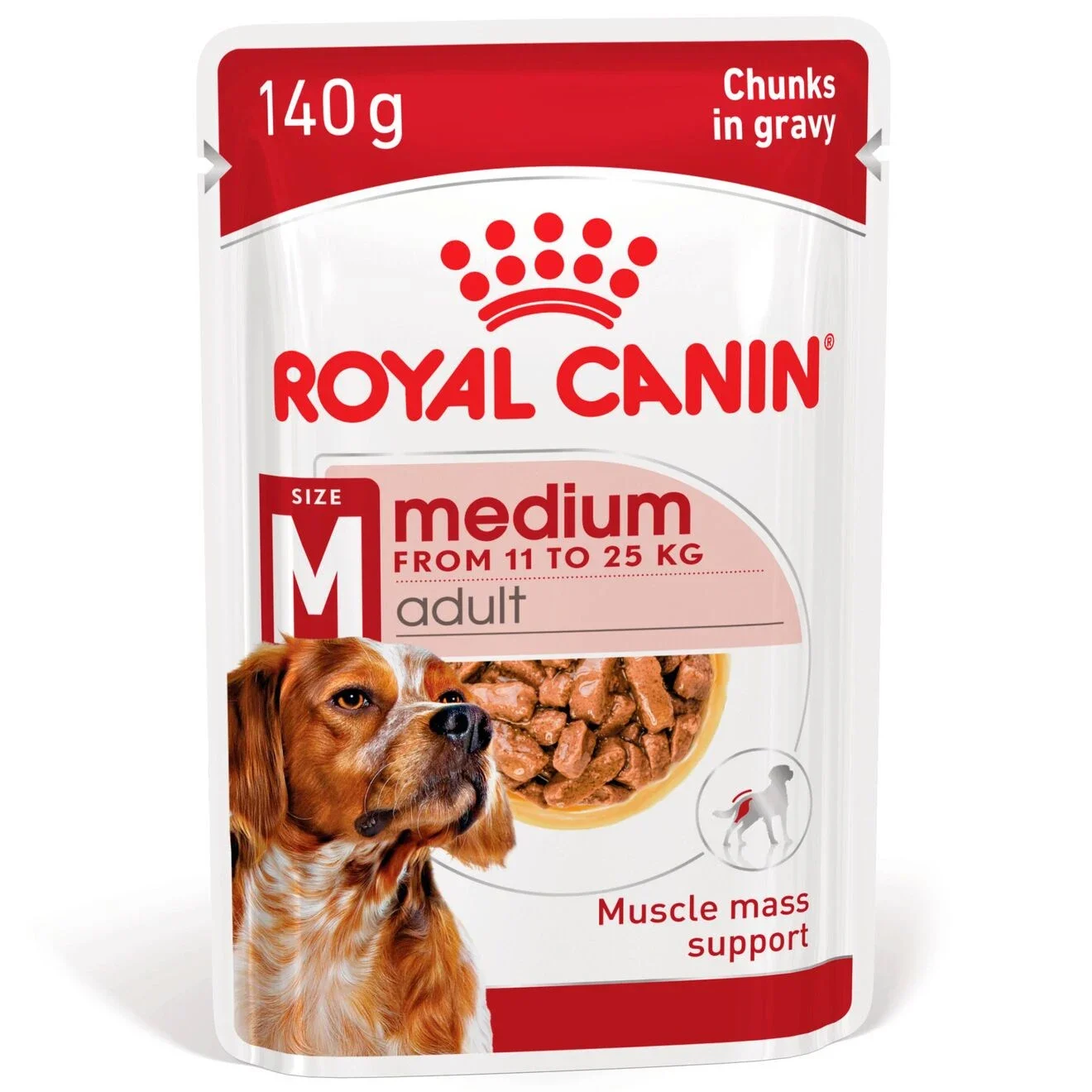 Royal Canin Medium Adult Gravy Dog 10x140 g Royal Canin