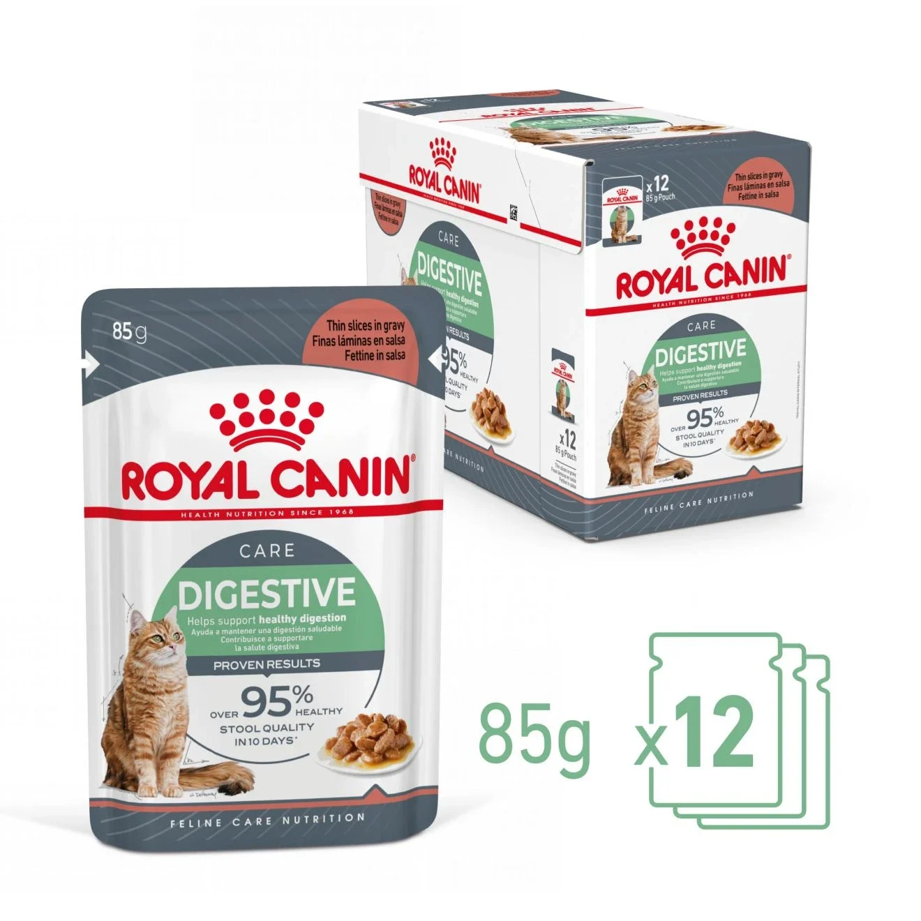 Royal Canin Digestive Care Gravy Cat 12x85 g Royal Canin