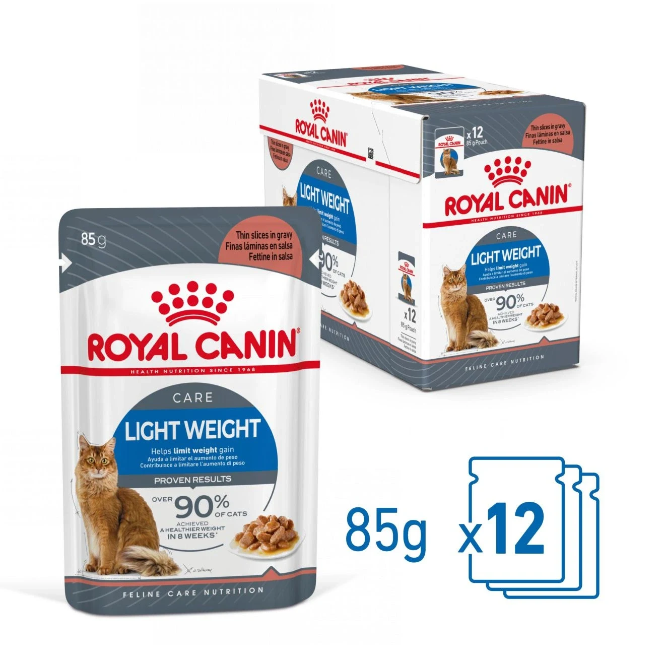 Royal Canin Light Weight Gravy Cat 12x85 g Royal Canin
