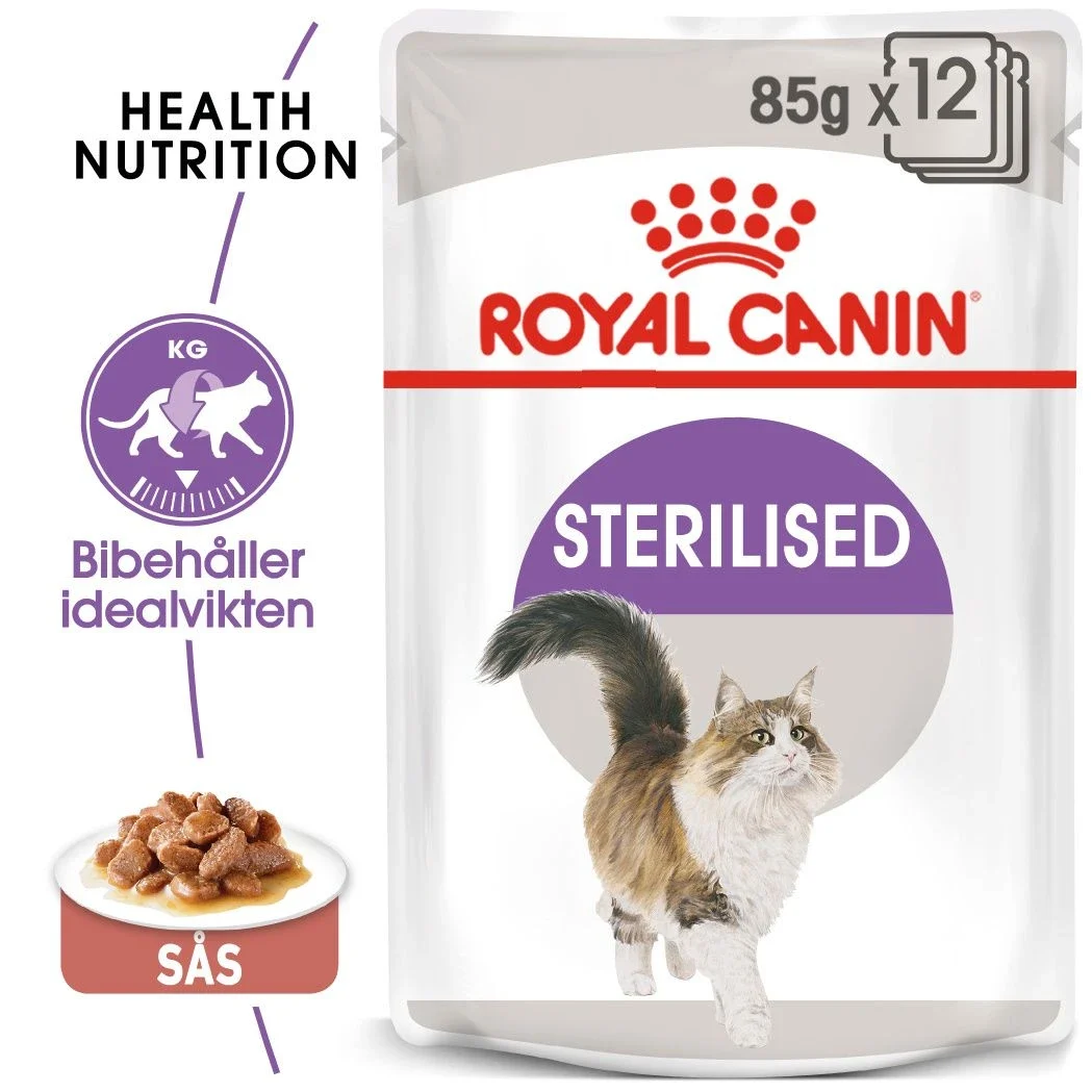 Royal Canin Sterilised Gravy Cat 12x85 g Royal Canin