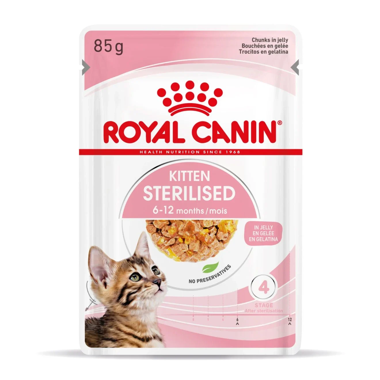 Royal Canin Kitten Sterilised Jelly Våtfoder 12x85 g Royal Canin