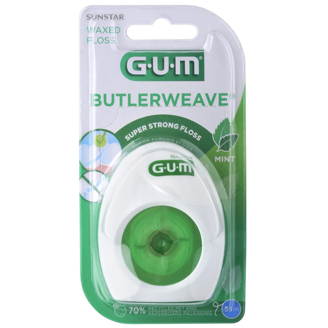 GUM Butlerwave Tandtråd 55 m Gum
