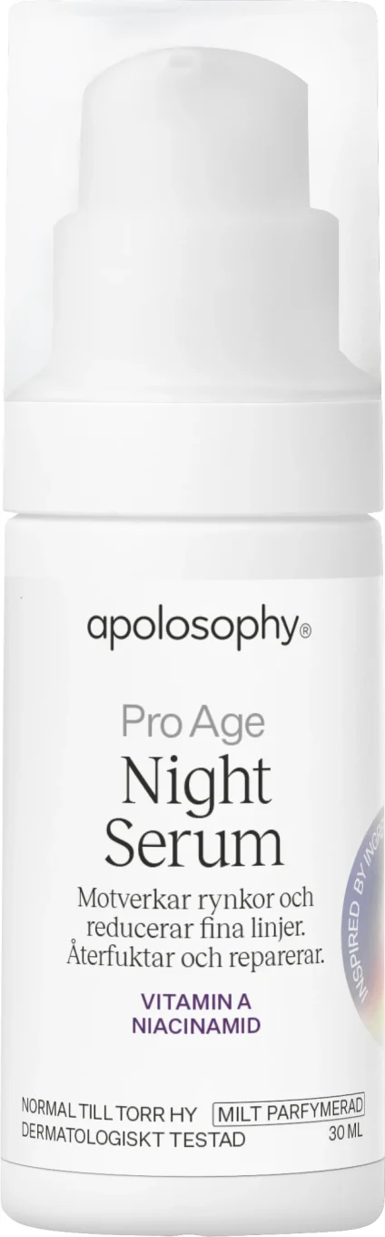 Apolosophy Pro-Age Night Serum Parfymerad 30 ml Apolosophy