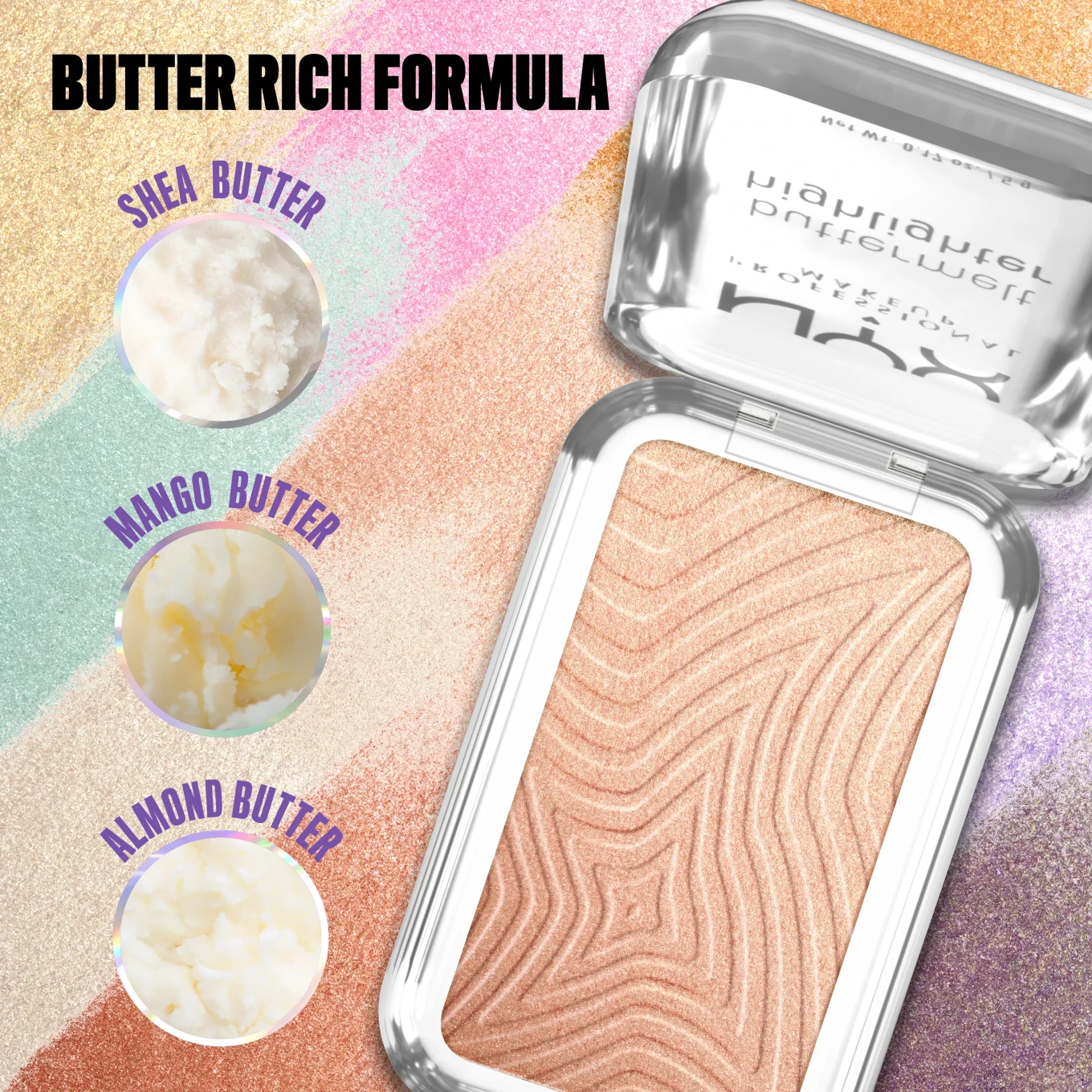 NYX Professional Makeup Buttermelt Highlighter 10 Glaze It Butta NYX Professional Makeup