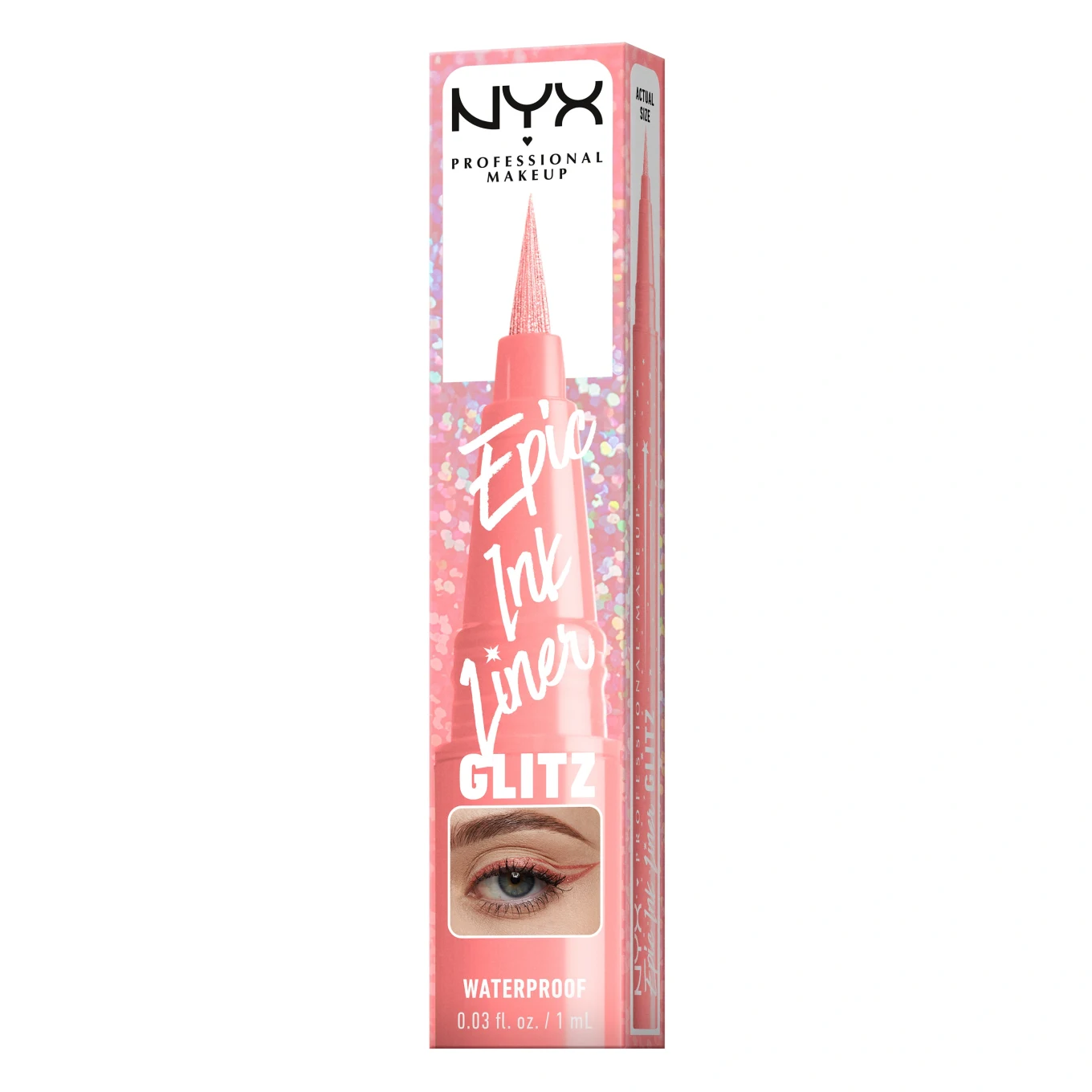 NYX Professional Makeup Epic Ink Waterproof Eyeliner Pencil 1 ml 02 Bootcut Bling NYX Professional Makeup