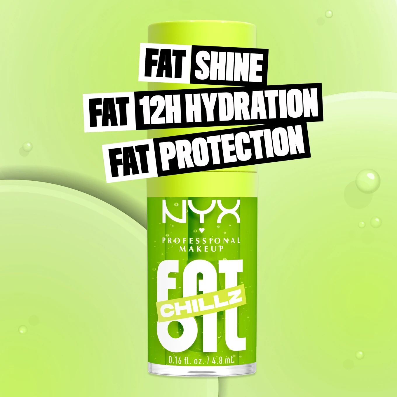 NYX Professional Makeup Fat Oil Lip Drip Lip Gloss 4,8 ml 19 Kiwi Freezie NYX Professional Makeup