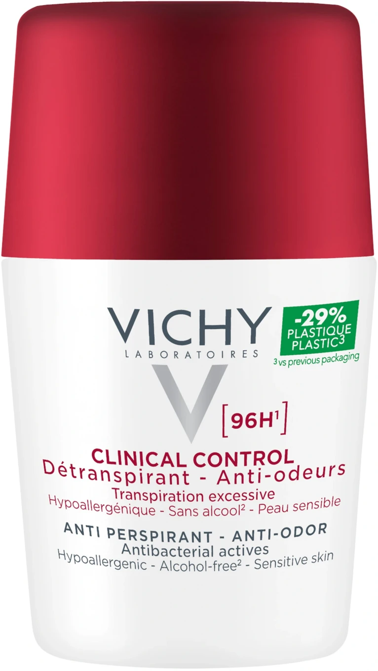 Vichy Clinical Control 96hr Antiperspirant Roll-On 50 ml Vichy