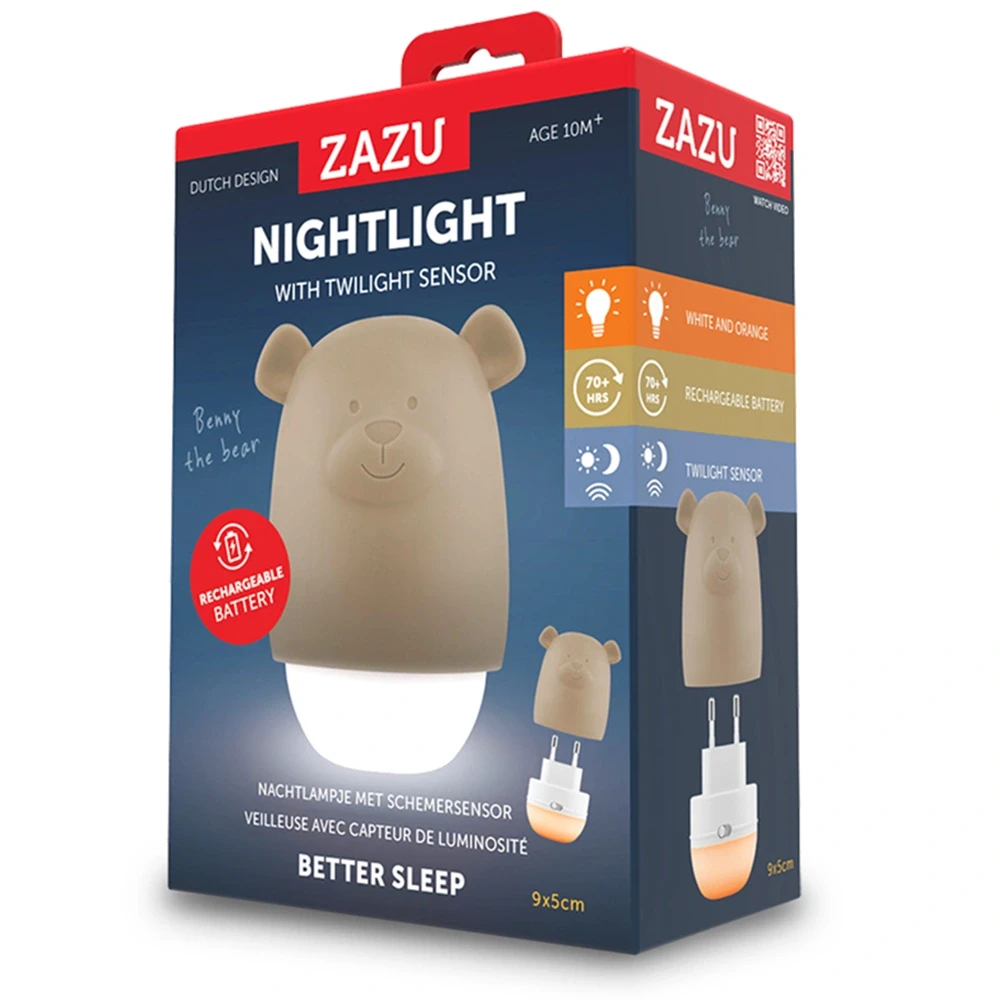 Zazu Benny the Bear Taupe Zazu