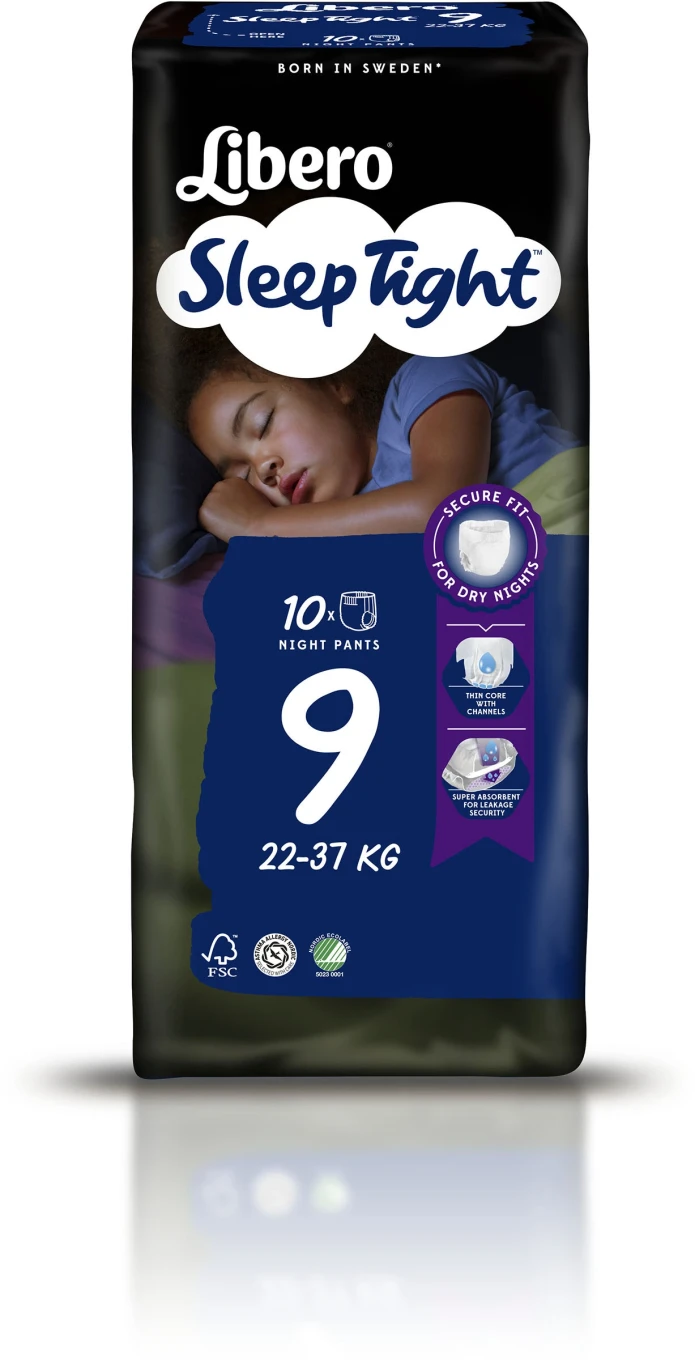 Libero Sleeptight 9 Byxblöja 10 st Libero