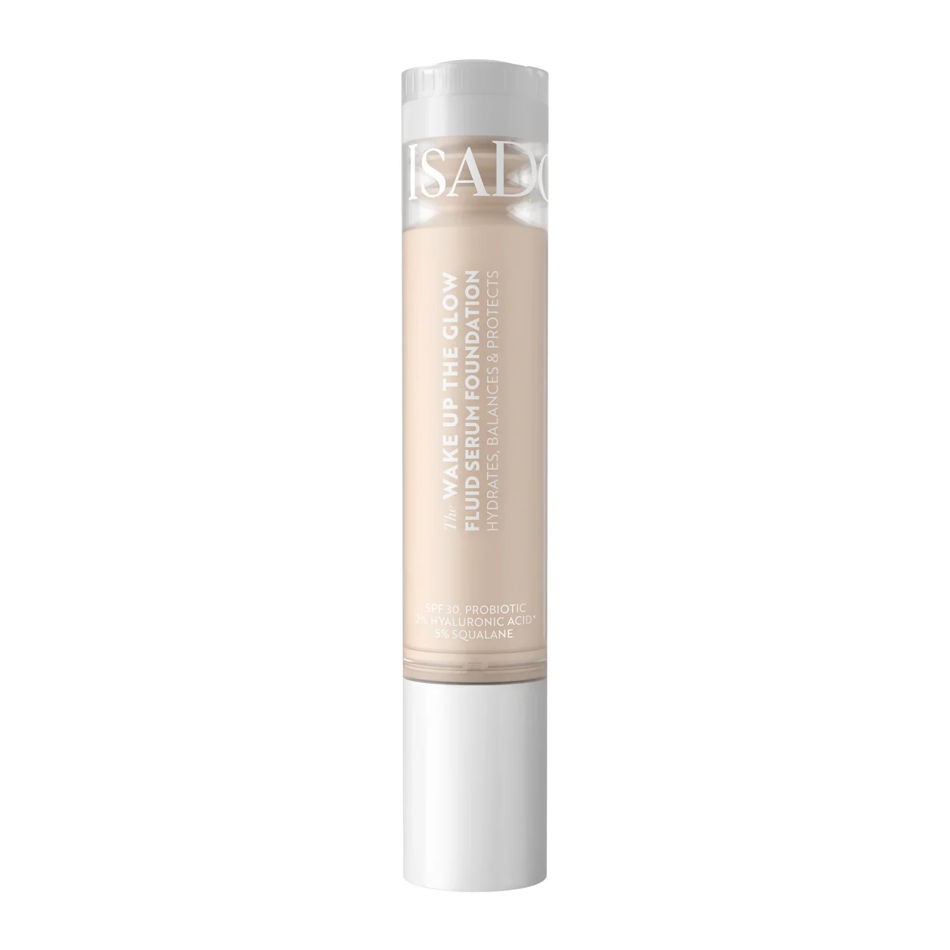 IsaDora Wake Up the Glow Fluid Serum Foundation SPF 30, 30 ml 1N IsaDora