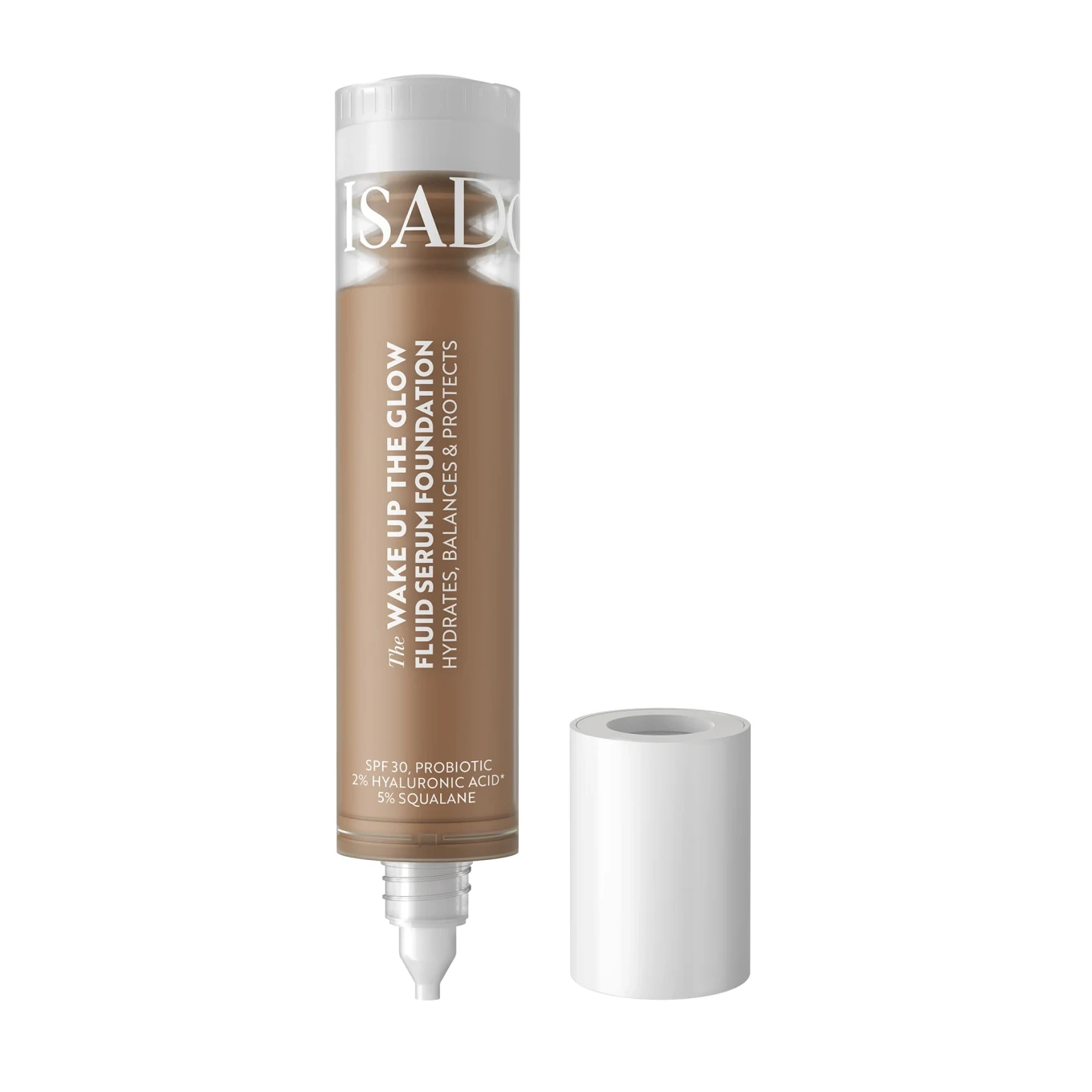 IsaDora Wake Up the Glow Fluid Serum Foundation SPF 30, 30 ml 7N IsaDora