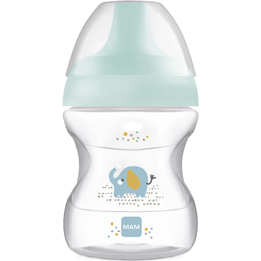 MAM Learn To Drink Cup 190 ml Blue Mam