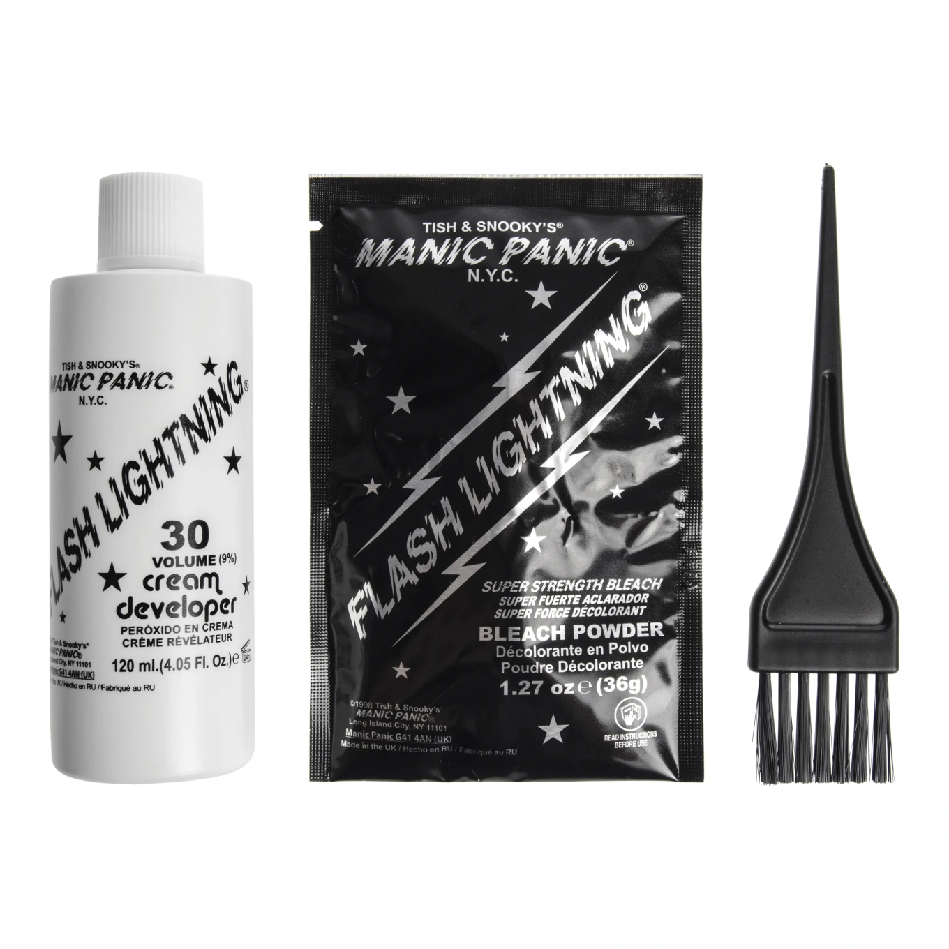 Manic Panic Flash Lightning 30 Volume Bleach Kit Manic Panic