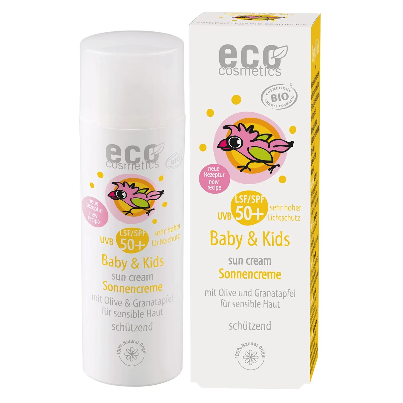 Eco Cosmetics Baby Solkräm Oliv & Granatäpple SPF 50+, 50 ml Eco Cosmetics