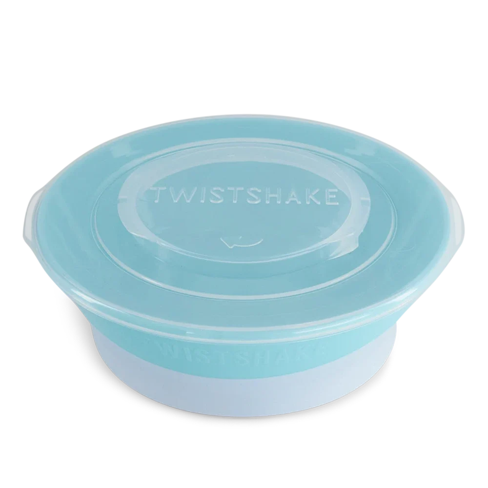 Twistshake Djup tallrik 6 mån+ Pastellblå Twistshake