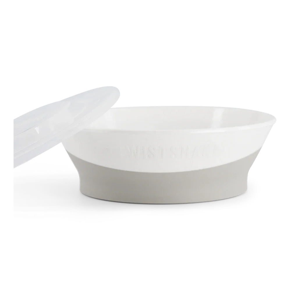 Twistshake Djup tallrik 6 mån+ Vit Twistshake