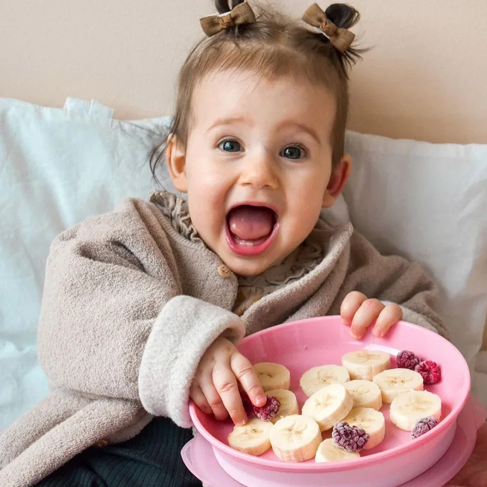 Twistshake Tallrik Pastell Rosa Twistshake