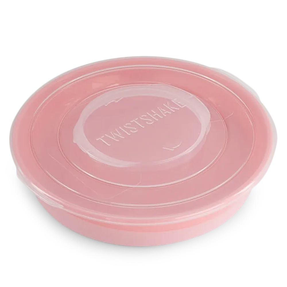 Twistshake Tallrik Pastell Rosa Twistshake