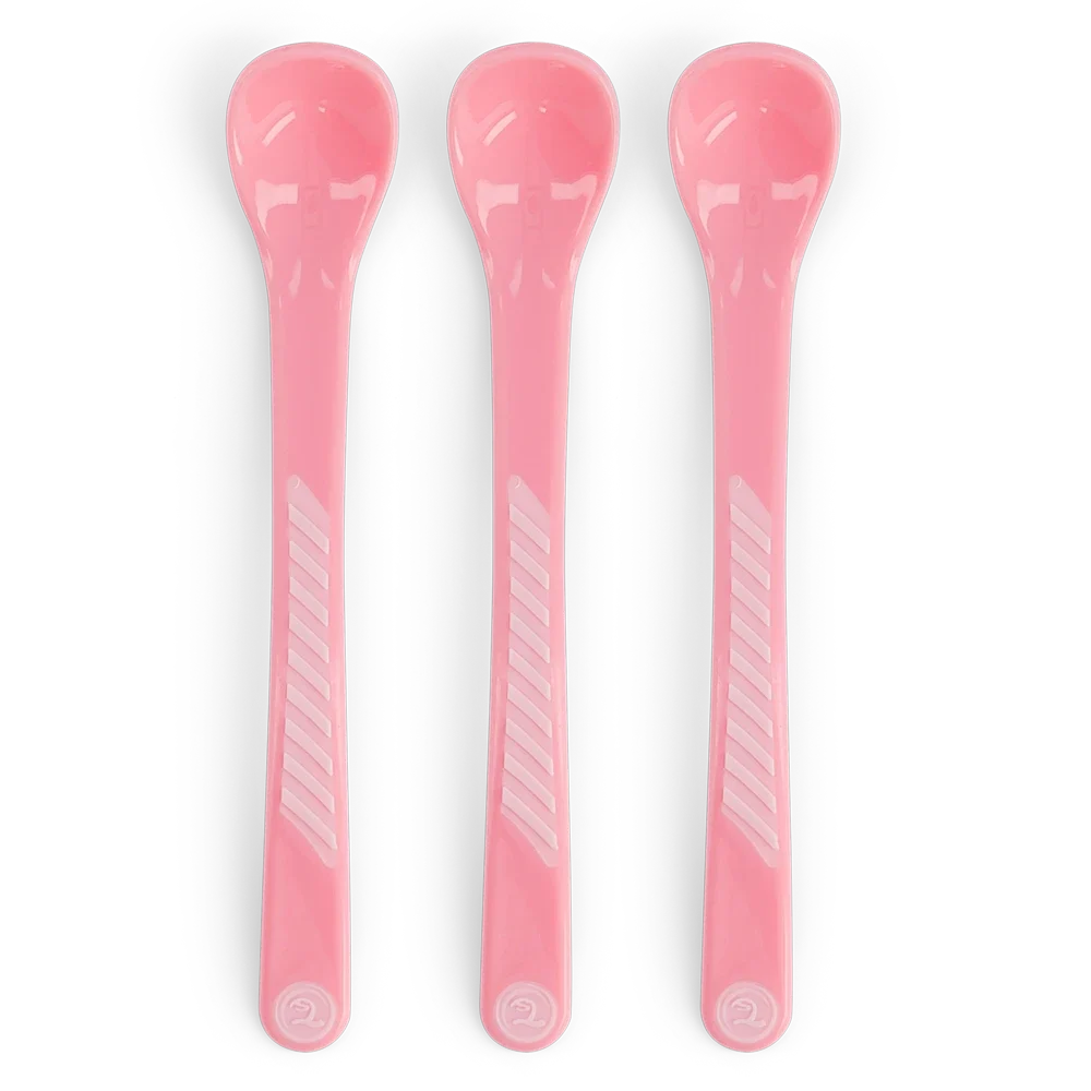 Twistshake 3x Matsked 6+m Pastellrosa Twistshake