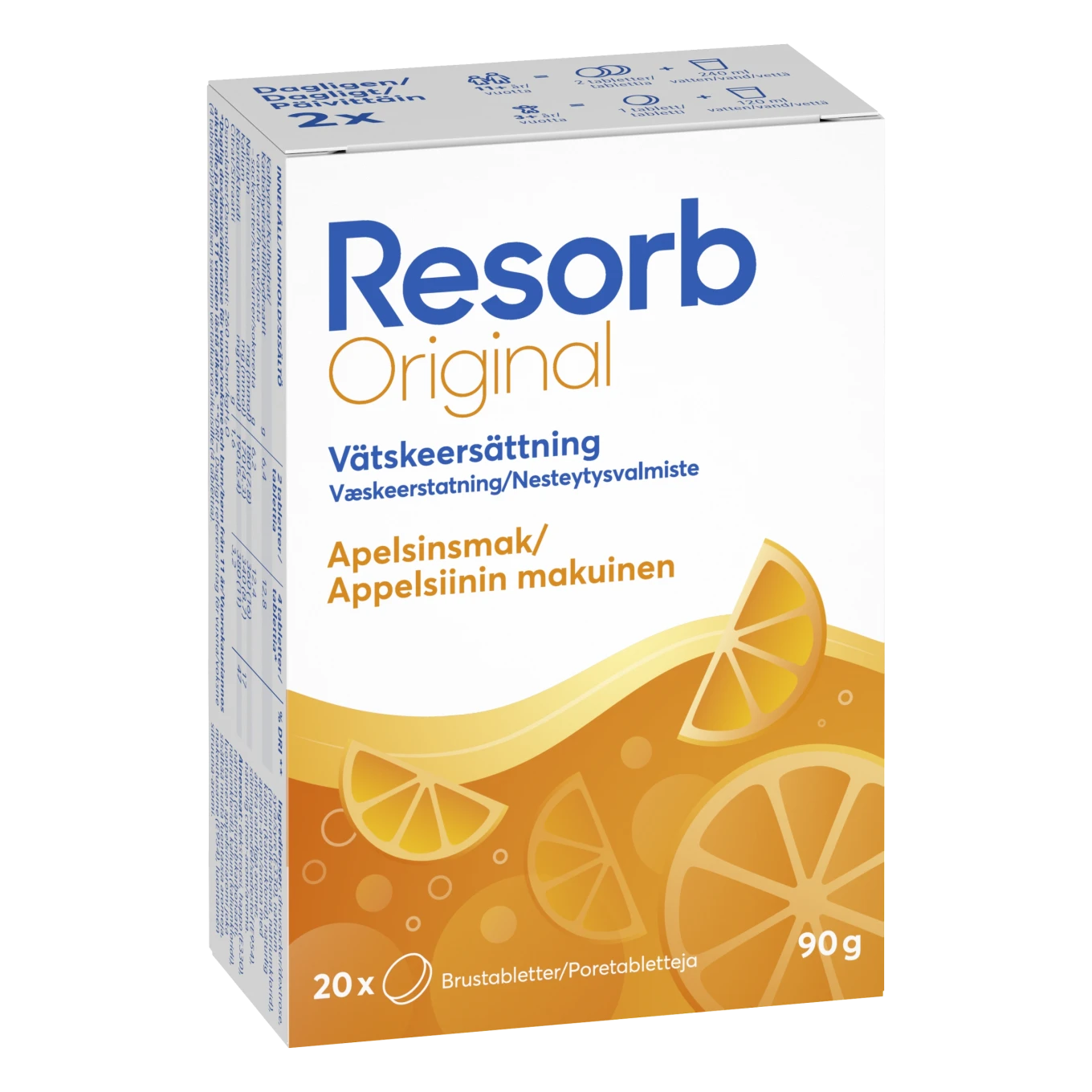 Resorb Original Apelsin 20 brustabletter Resorb