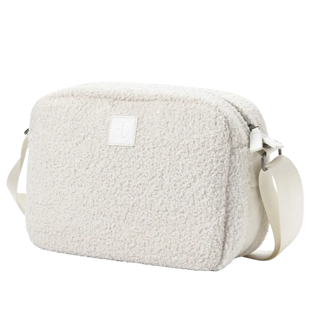 Elodie Changing Bag White Bouclé Elodie Details