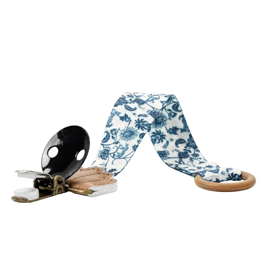 Elodie Pacifier Clip Garden Leo Toile Elodie Details