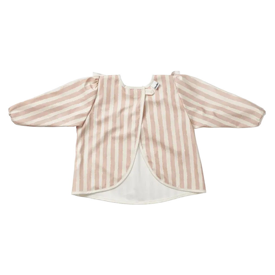 Elodie Longsleeved Baby Bib Candy Stripes Elodie Details