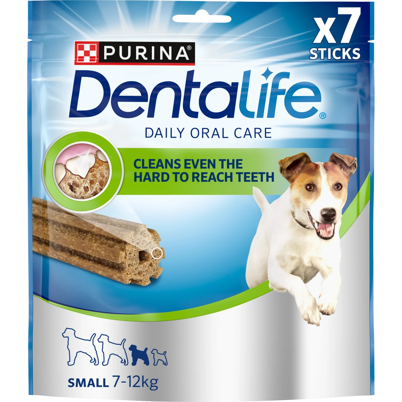 PURINA Dentalife Small Hundtugg 7-pack Purina