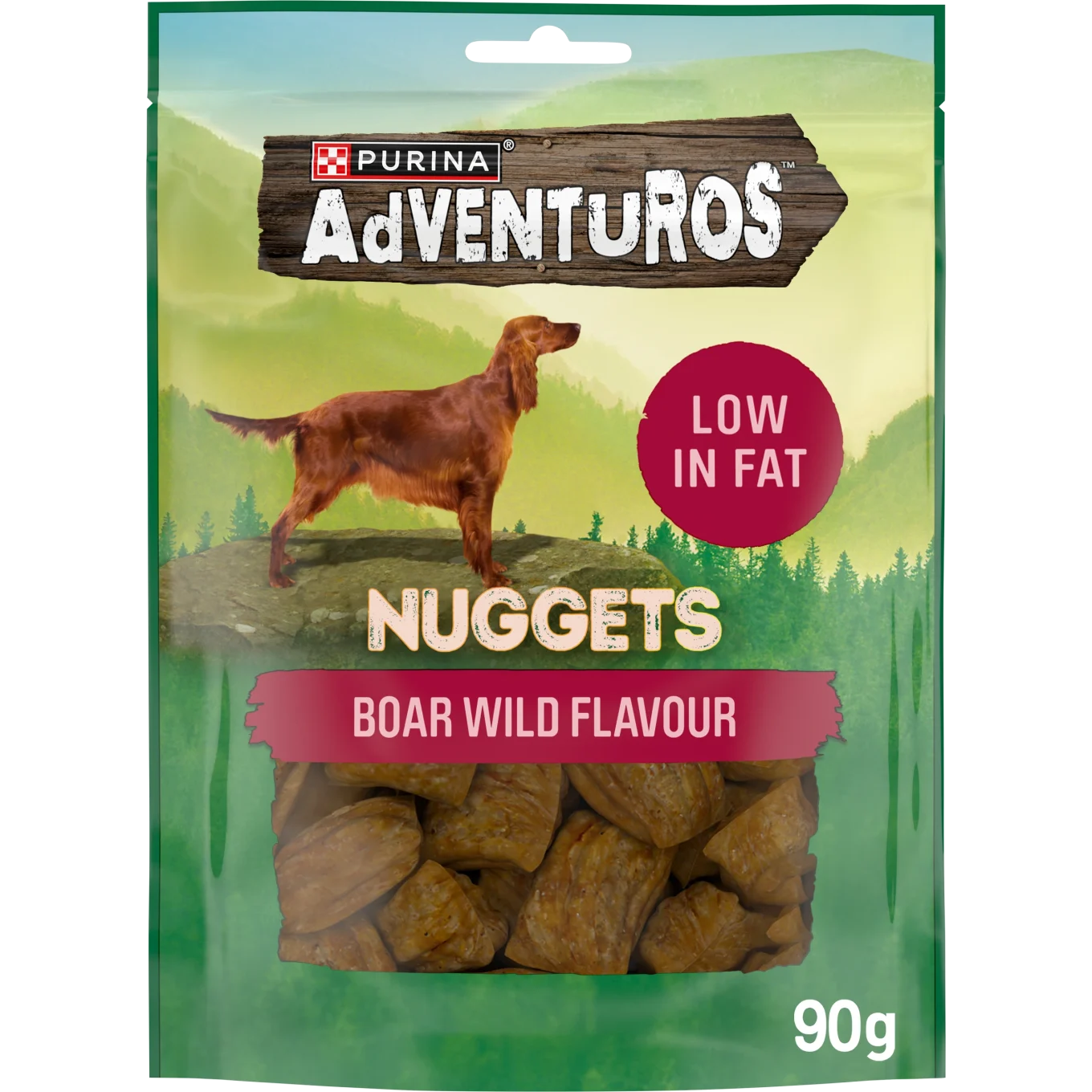 PURINA Adventuros Nuggets Hundgodis Boar 90g Purina