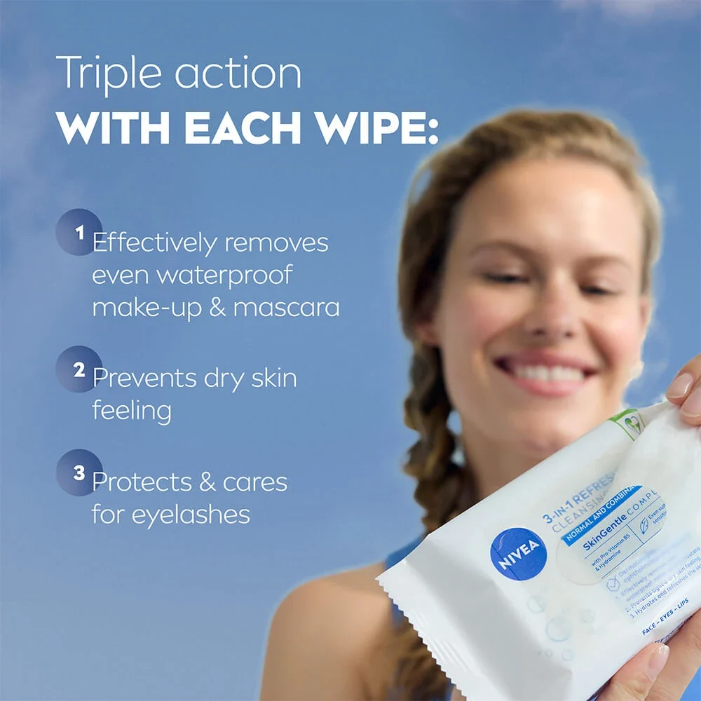 Nivea Refreshing Cleansing Wipes 25 st Nivea