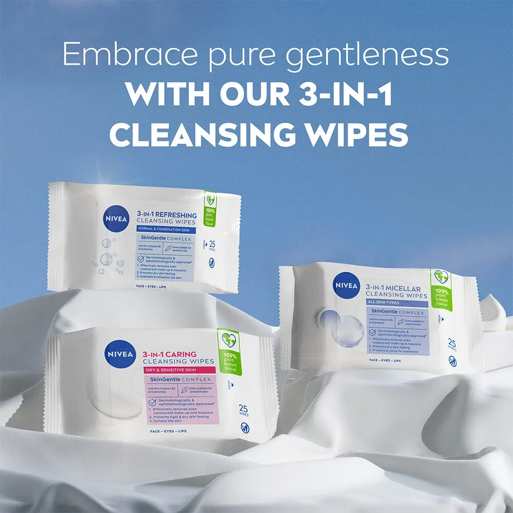Nivea Daily Essentials Gentle Cleansing Wipes 25 st Nivea