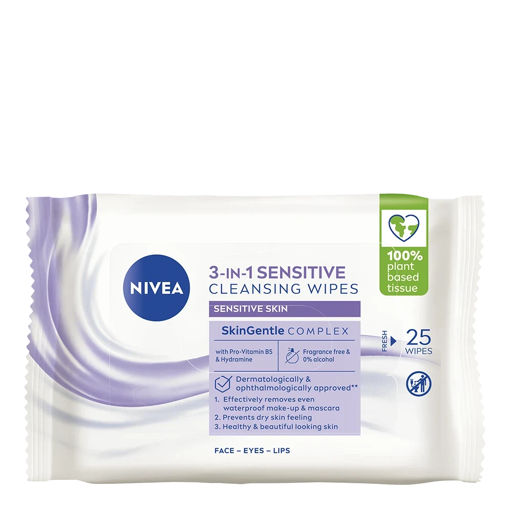 Nivea Sensitive Cleansing Wipes 25 st Nivea