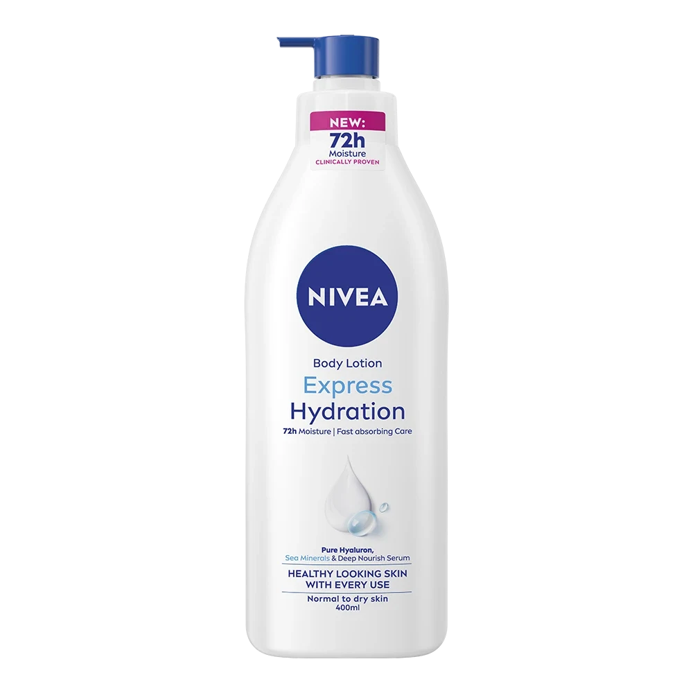 Nivea Body Essentials Express Hydration Lotion Pump 400 ml Nivea