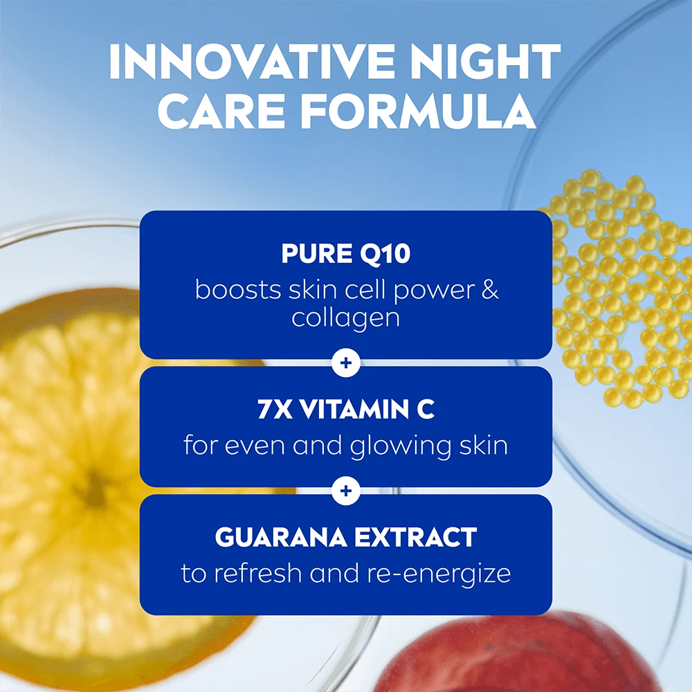 Nivea Q10 Energy Recharging Night Cream 50 ml Nivea