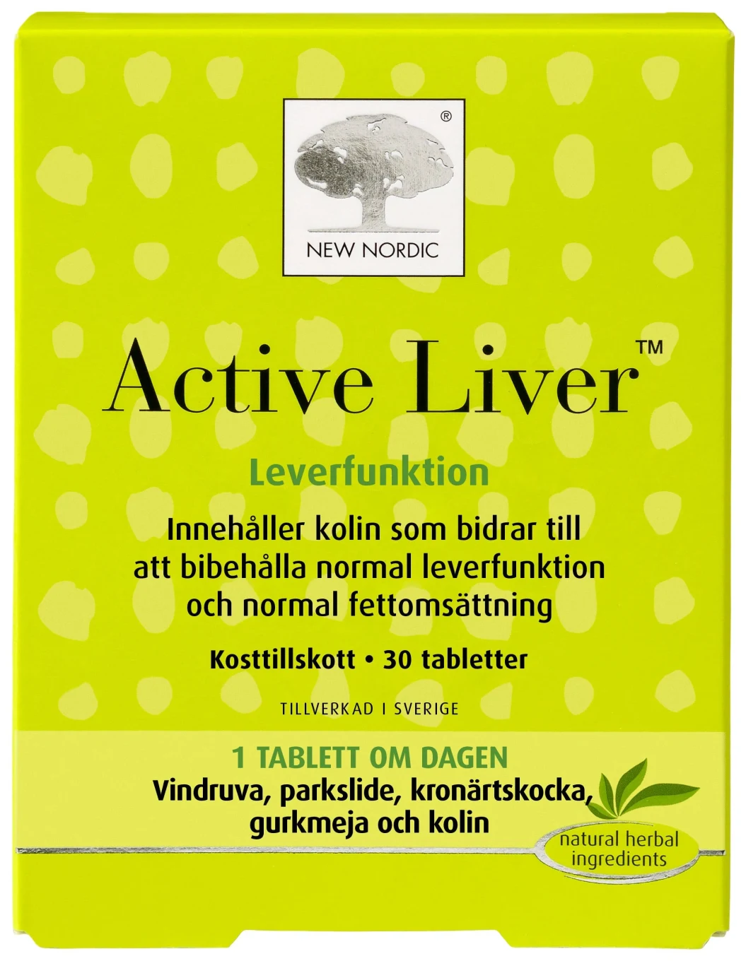 New Nordic Active Liver 30 st New Nordic