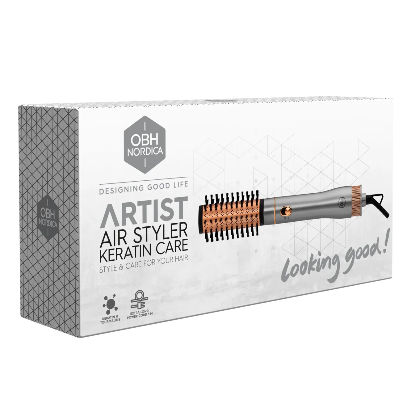 OBH Nordica Artist Keratin Care Hot Air Styler OBH Nordica