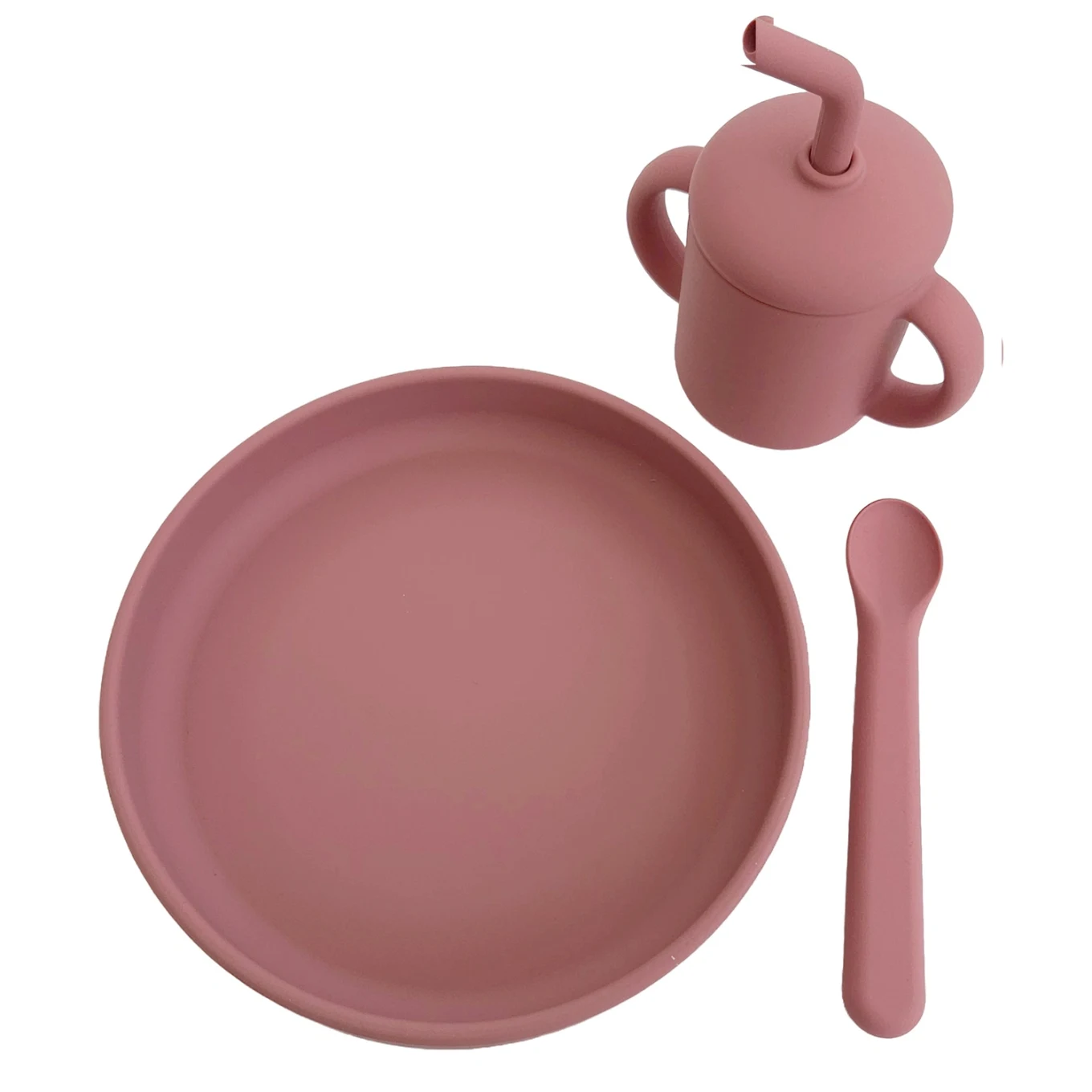 Summerville Organic Matset 3 delar Dusty Rose Summerville Organic