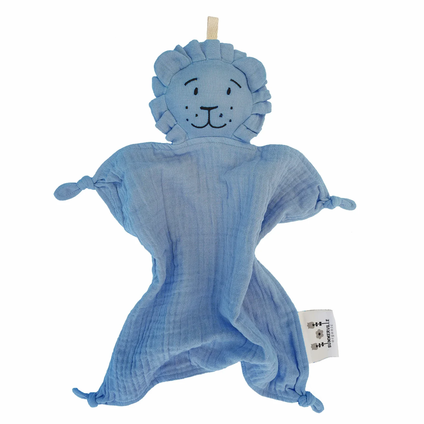 Summerville Organic Snuttefilt Lejon Dusty Blue Summerville Organic