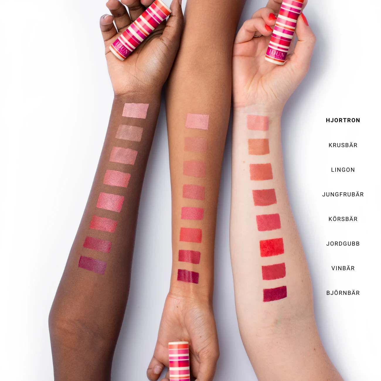 IDUN Minerals Matte Lipstick 4 g Hjortron IDUN Minerals