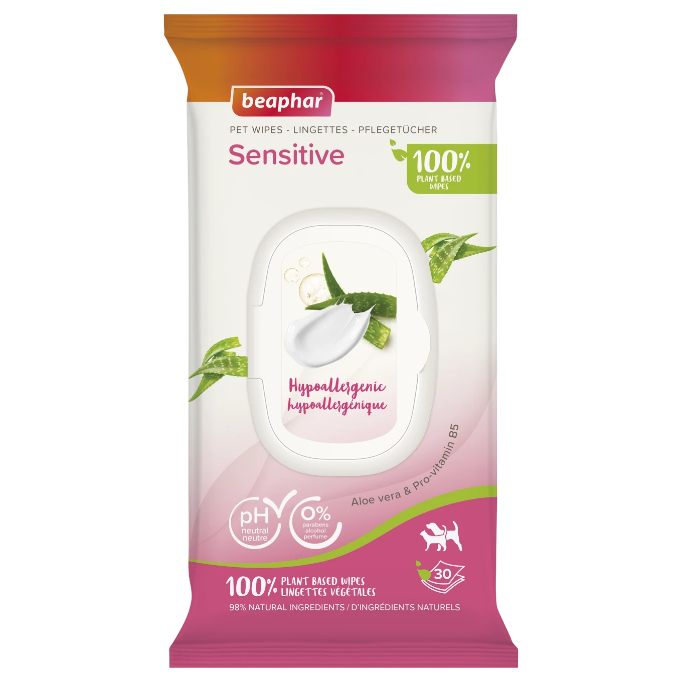 Beaphar BIO Pet Wipes Sensitive 30 st Beaphar