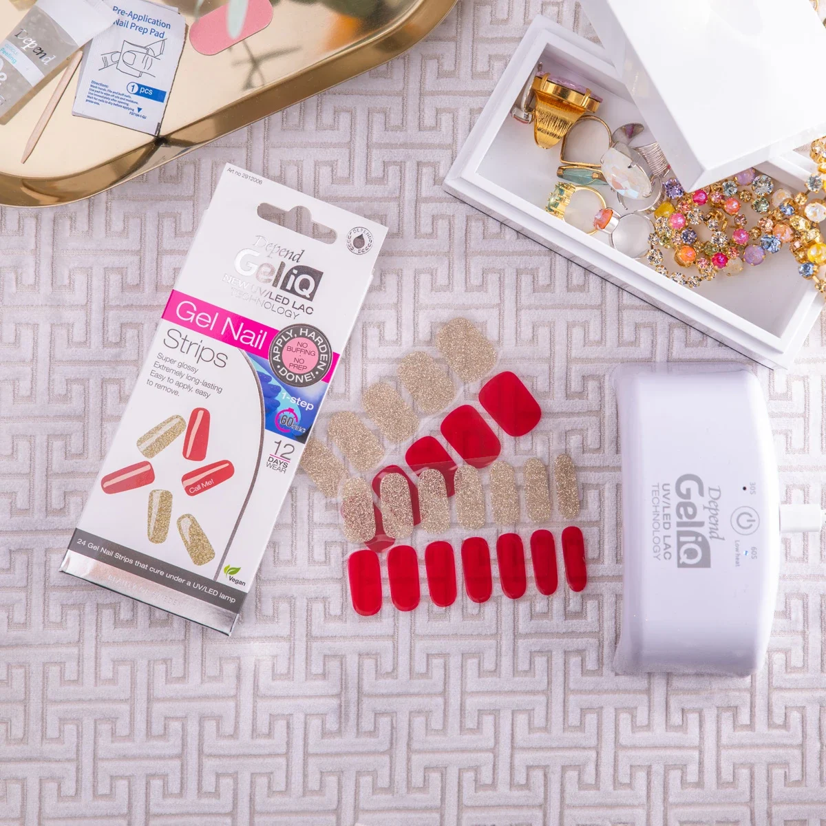 Depend Gel iQ Gel Nail Strips 24 st Call Me! Depend